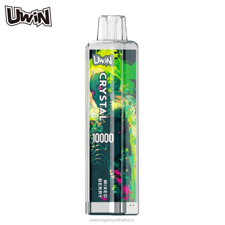 UWIN Vape Rechargeable - Mixed Berry HH6214 UWIN CRYSTAL 10000 DISPOSABLE VAPE