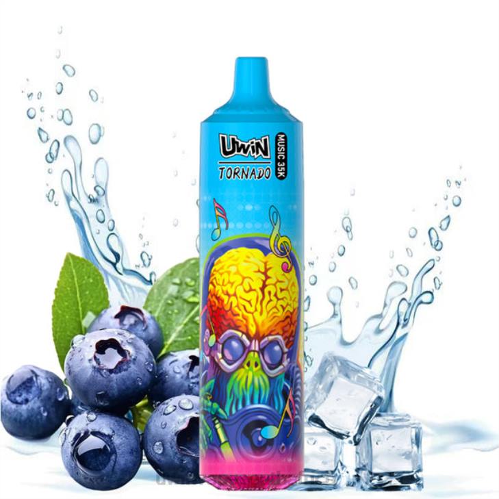 UWIN Vape Price - Blueberry On Ice HH6219 UWIN CRYSTAL 35K DISPOSABLE VAPE
